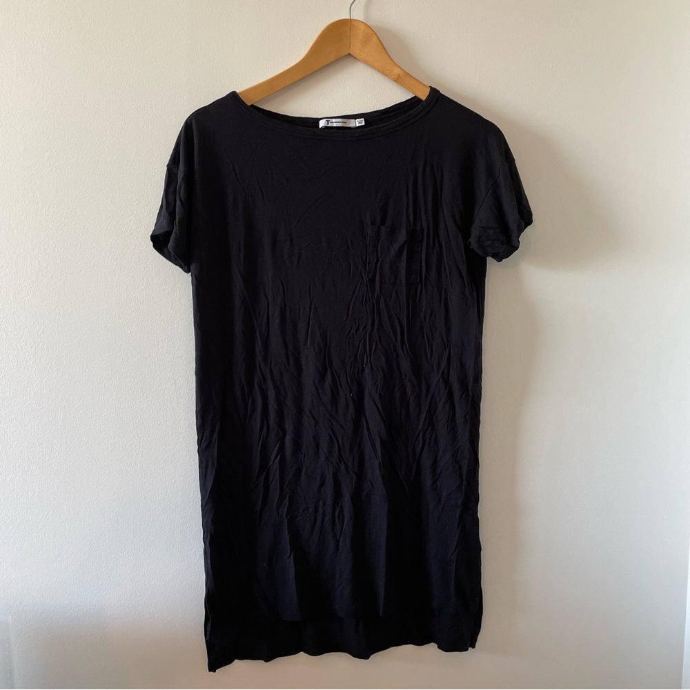 Alexander Wang Black T-Shirt Dress, Size X-Small GUC